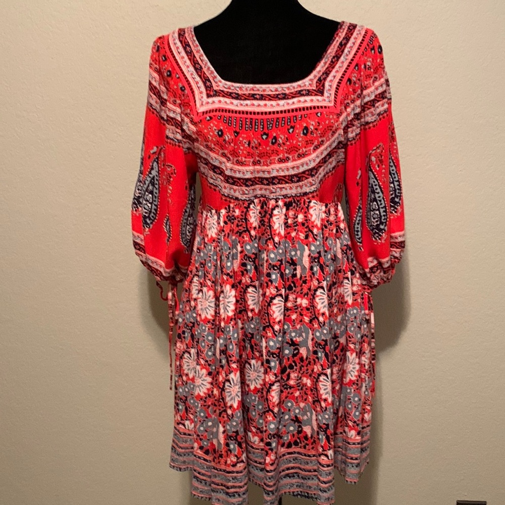 Free People red mini dress